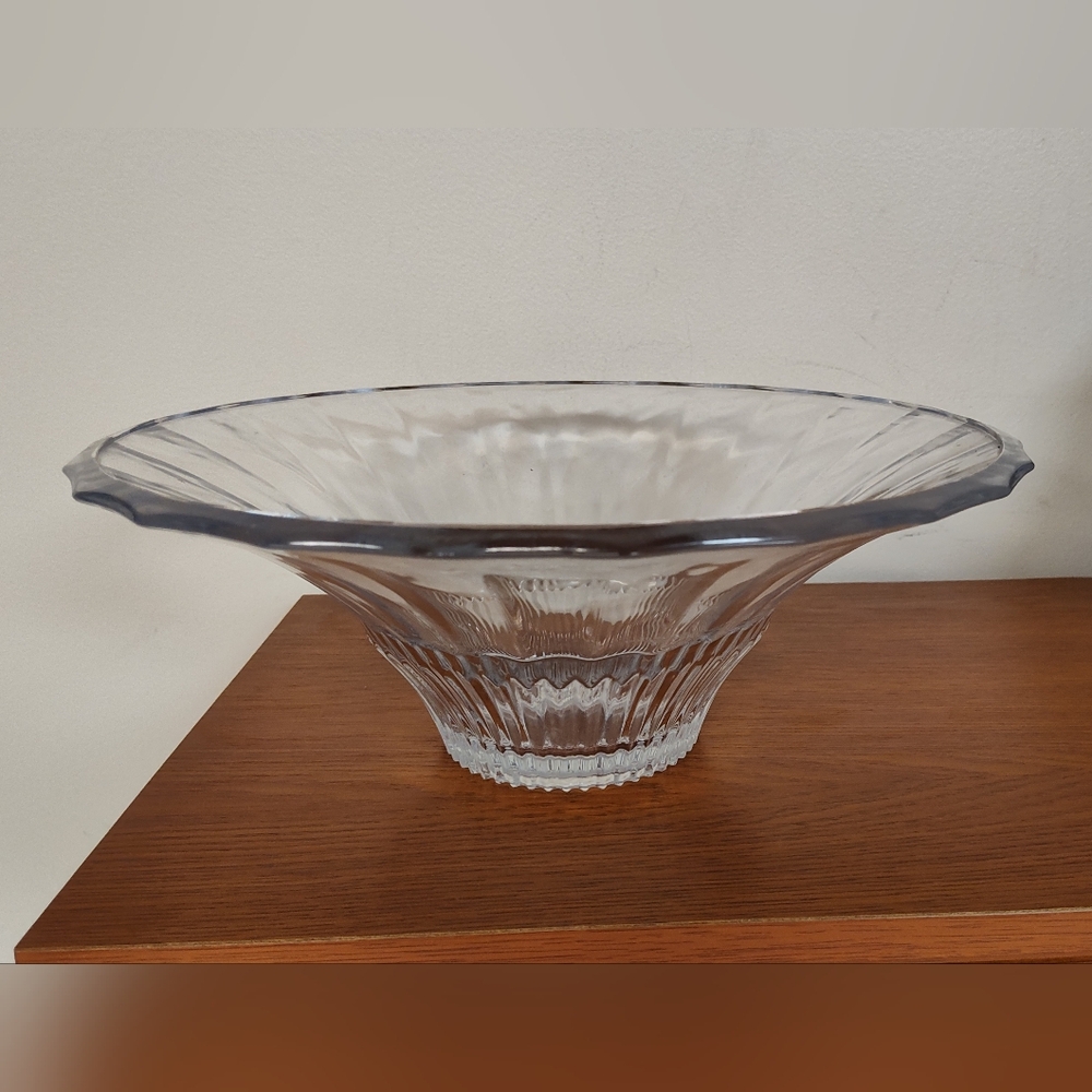 Large Decorative Glass Bowl